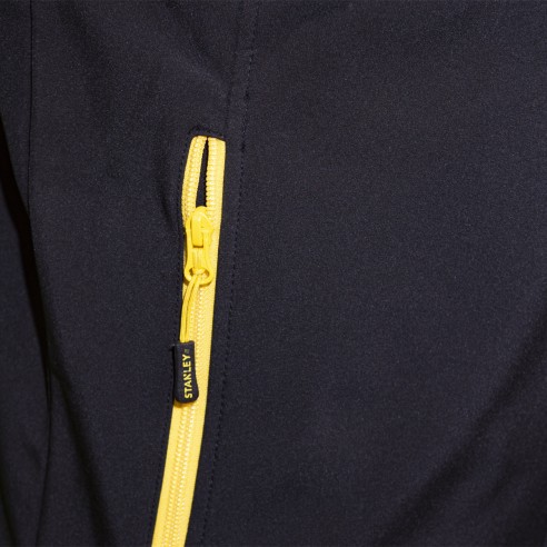 Giacca da lavoro softshell Stanley gilet smanicato zip tasca laterale