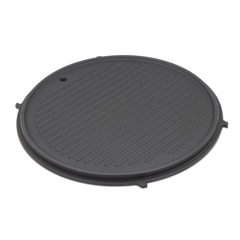 Piastra di cottura in ghisa rotonda per BBQ Fireplus carbone