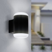 Lampada da parete per esterno Eglo Merlito antracite