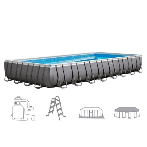 Piscina rettangolare Ultra XTR Frame 975x488xh132cm Intex 26374