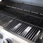 Barbecue a gas 5+1 fuochi FirePlus Master Cook rosso griglia