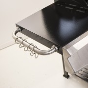 Barbecue a gas 5+1 fuochi FirePlus Master Cook rosso maniglia