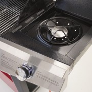 Barbecue a gas 5+1 fuochi FirePlus Master Cook rosso gas esterno