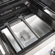 Barbecue a gas 5+1 fuochi FirePlus Master Cook rosso bruciatori