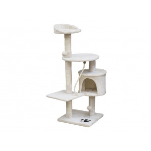 Tiragraffi per gatto alto 112cm graffiatoio gioco 709