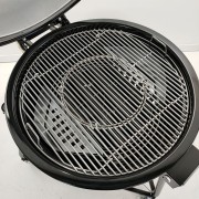 Barbecue a carbone Summit Kamado E6 61 cm griglia gourmet