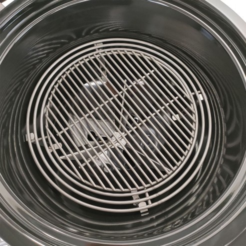 Barbecue a carbone Summit Kamado E6 61 cm sistema one-touch