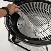 Barbecue a carbone Summit Kamado E6 61 cm griglia gourmet