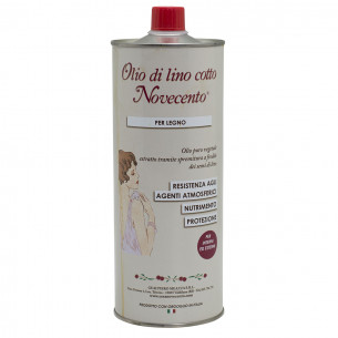 Olio di lino cotto Novecento