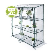 Serra da giardino e terrazzo Verdelook Rettangolare 3 ripiani L135xP50xh152cm