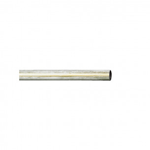 Bastone per tende in metallo D. 20mm avorio oro