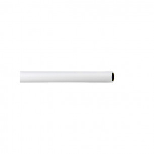 Bastone per tende in metallo D. 20mm bianco