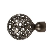 pomolo bastone tenda boccia fiore errebi bronzo