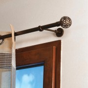 pomolo bastone tenda boccia fiore errebi bronzo