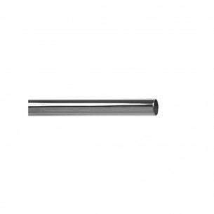 Bastone tende alluminio zama  D. 13 mm cromo Errebi