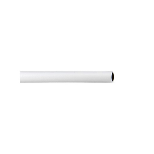 Bastone tende alluminio zama  D. 13 mm bianco Errebi