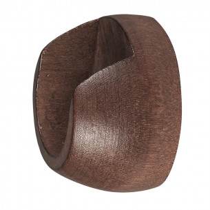 Supporto laterale in legno per bastone tenda D. 28mm 2pz Errebi 2