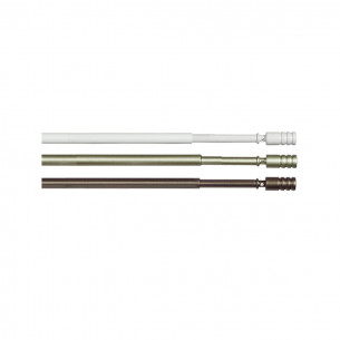 Bacchetta per tende Cilindro D. 8 mm tonda, a vite Errebi