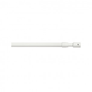 Bacchetta per tende bianco D. 10 mm tonda, a vite Errebi