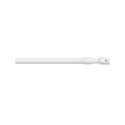 Bacchetta per tende bianco D. 10 mm tonda, a vite Errebi