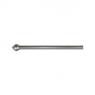 Kit bastone tenda estensibile Bulbo nichel Ø20mm 160/300 cm Errebi
