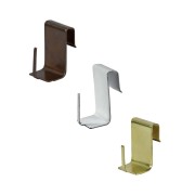 Ganci per tende su infissi 4pz Errebi