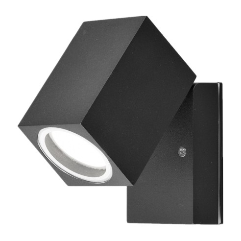 Lampada da esterno faro in alluminio proiettore orientabile GU10 Domus Light JTS05LO0095