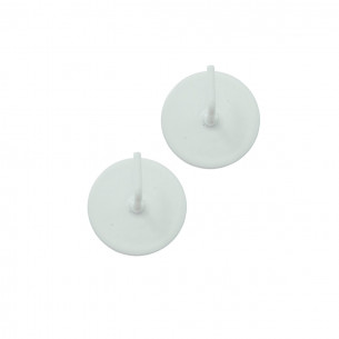 Gancio adesivo tondo 2pz Errebi 2