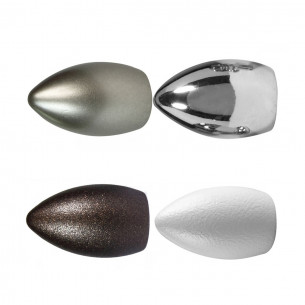 Terminali bastone tenda 2pz modello Modern Errebi