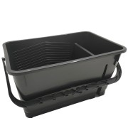 Secchio per idropittture con porta pennello