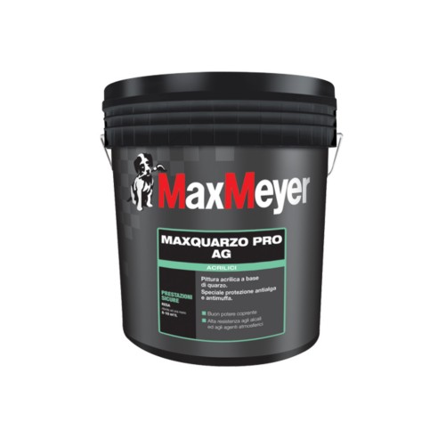 Pittura per esterno MAXQUARZO PRO AG antialga