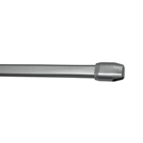 Bacchetta per tende grigio D. 11 mm piatta, a vite