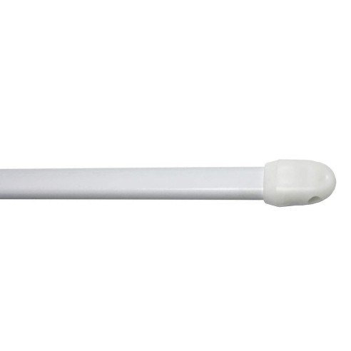Bacchetta per tende bianco D. 11 mm piatta, a vite Errebi