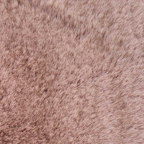 Tappeto Fur Pink in pelliccia sintetica dettaglio di Sobel