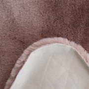 Tappeto Fur Pink in pelliccia sintetica dettaglio di Sobel