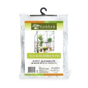 Telo di ricambio per serra da parete 2 porte L102xP201XH215cm Verdelook