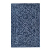 Tappeto bagno Palau in cotone Blu Sobel