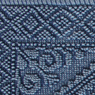 Tappeto bagno Palau in cotone Blu Sobel 2