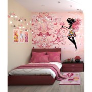 Tappeto Candy rosa 100x150cm G3426 Sobel ambientato