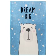 Tappeto Candy azzurro 100x150cm G5044