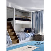 Tappeto Candy azzurro 100x150cm G5044 Sobel ambientata