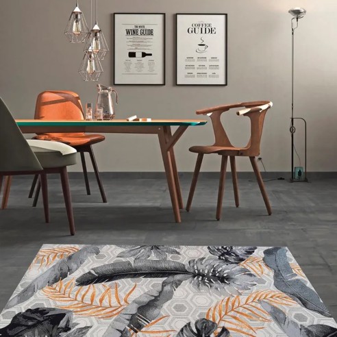 Tappeto per esterno Jungle 160x230cm 24E Sobel ambientato