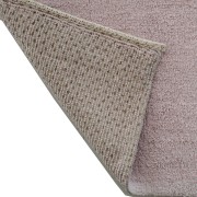 Tappeto bagno Merletto cotone rosa Sobel dettaglio