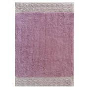 Tappeto bagno Merletto lilla Sobel