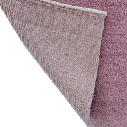 Tappeto bagno Merletto lilla Sobel dettaglio