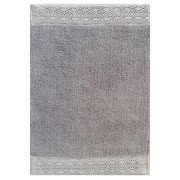 Tappeto bagno Merletto grigio Sobel