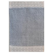 Tappeto bagno Merletto azzurro Sobel