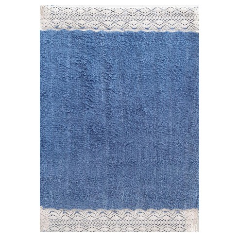 Tappeto bagno Merletto in cotone