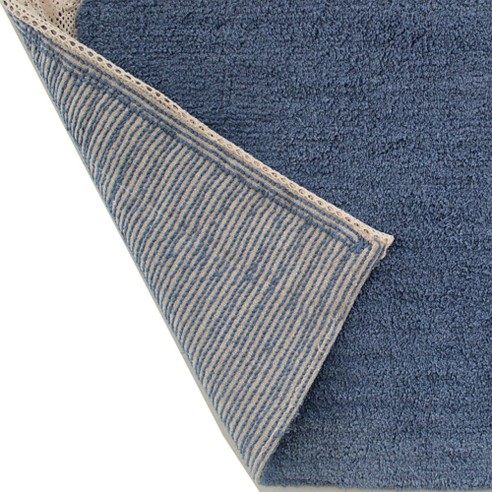 Tappeto bagno Merletto blu Sobel