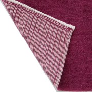 Tappeto bagno Merletto prugna Sobel